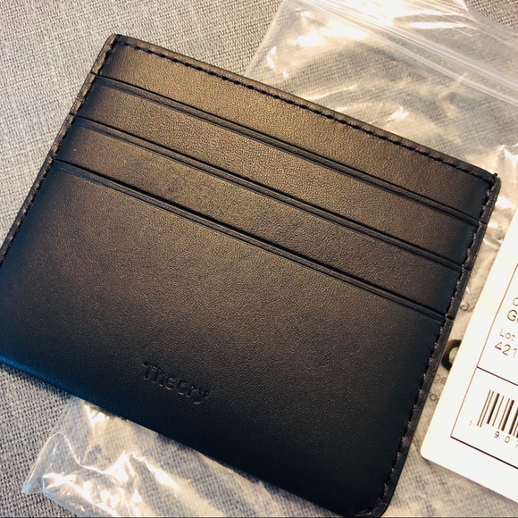 Theory Handbags - Theory. Genuine leather simple card case. NWT